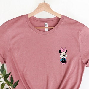 Cute Minnie Mouse T-Shirt, Vintage Minnie Shirt,  Personalized Shirt, Custom Tee, Animation Minnie, Gift For Her, Cute Gift, Disney Trip