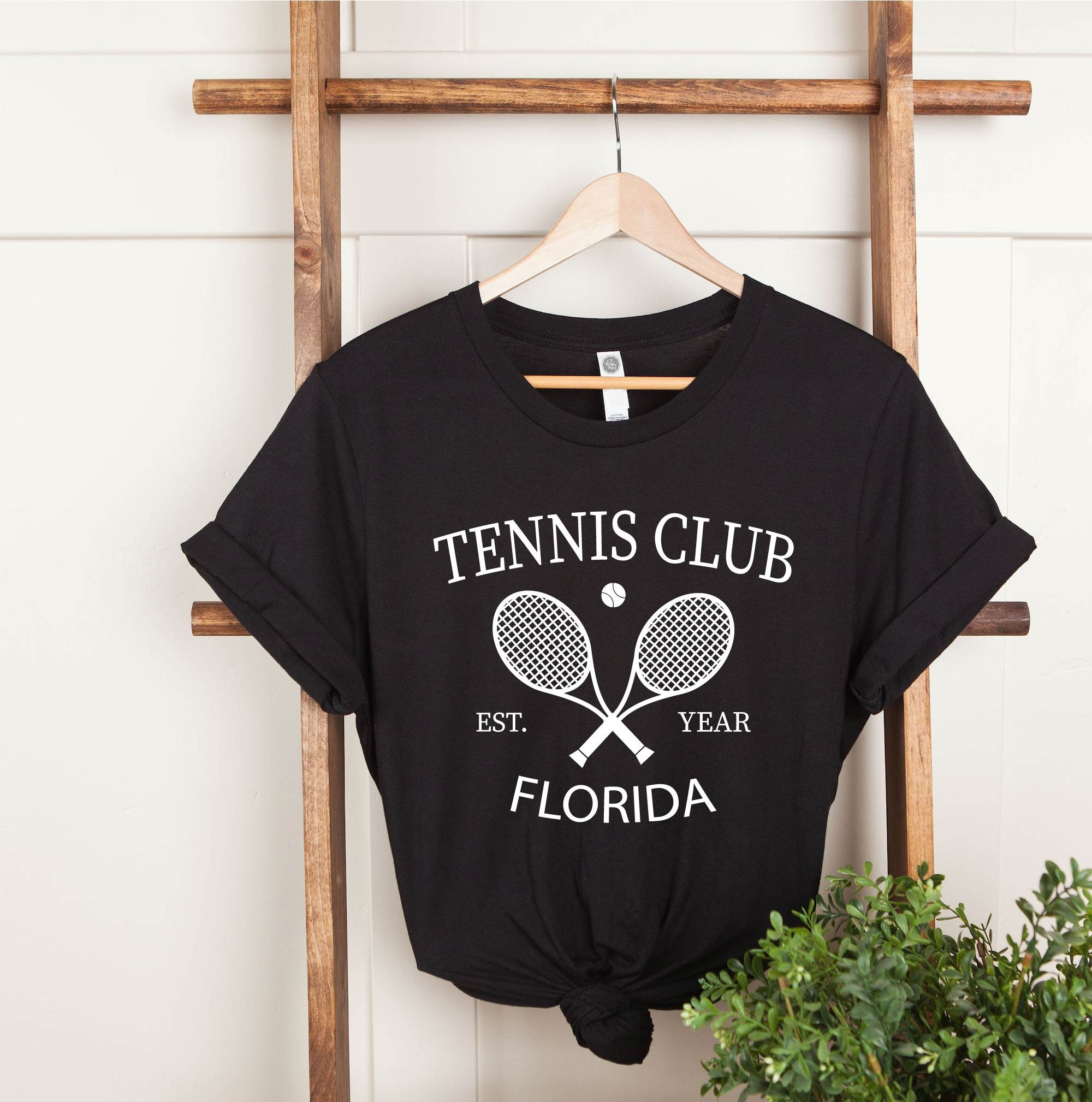 【YOURNUS】Tennis Club Over Half T-Shirt US Open Tennis Champions T-Shirt – Noun New York