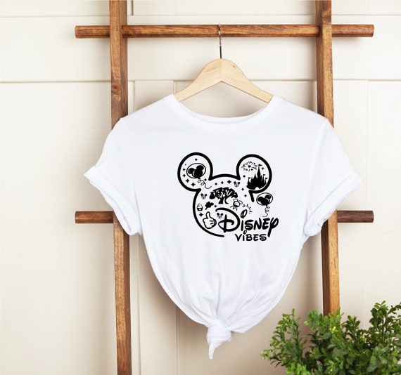 Disney Vibes Mickey Shirt Mickey Mouse T shirt Disneyland Vacation Customize Tee Animation Mickey Mouse Disney Trip Tee Gift for Her Etsy UK