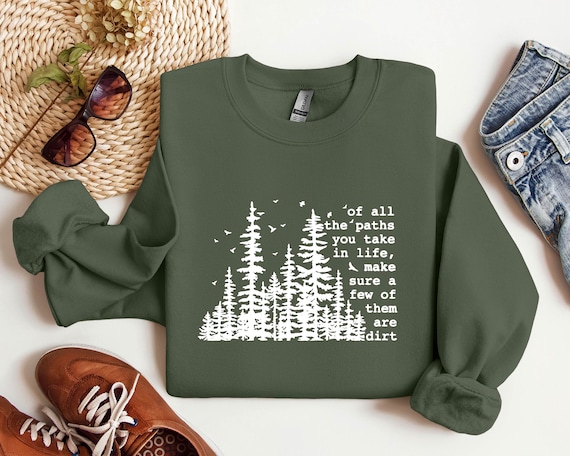 Camping Lover Sweatshirt: Wildlife Hiking Outdoors Sweater