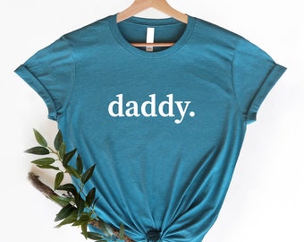 Daddy Shirt, Best Daddy Tshirt, Customizable Daddy Dad Papa Grandpa Shirt, Custom Dad Shirt, Gift For New Dad, Personalized Fathers Day Gift