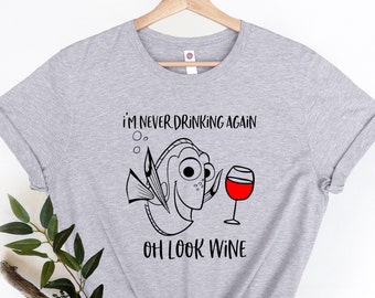 I&#39;m Never Drinking Again Shirt, Oh Look Beer Shirt, Epcot Food and Wine Festival Shirt, Epcot Drinking Shirt, Vacation Gift Shirt