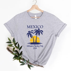 Familie Passende Sommerferien Shirt, Benutzerdefinierte Familienurlaub Shirt, Sommer Vacay Palm Shirt, Familienreise 2025 Shirts, Benutzerdefinierte Urlaub Shirt