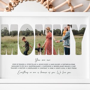 Mommy - Personalised Photo Collage / Personalised Gifts / Gifts for Mom / Mother&#39;s Day / Digital Collage