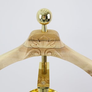 Pine Tree & Gold Valet Stand