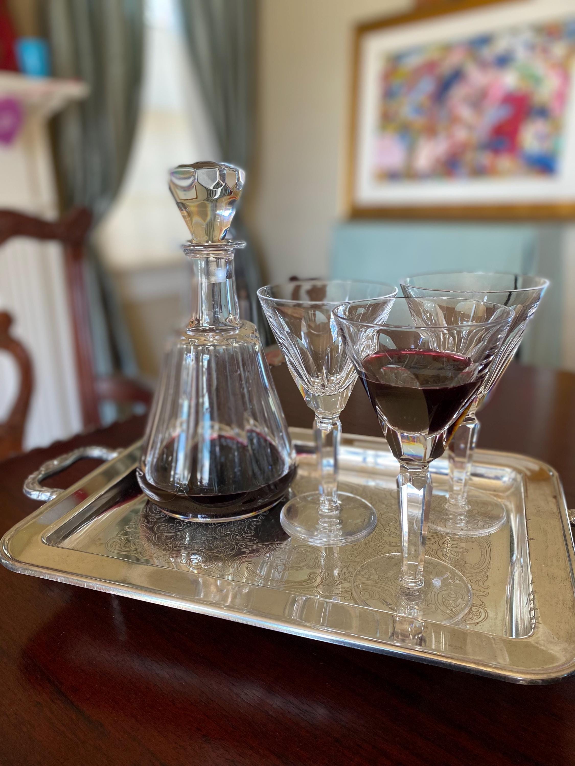 Baccarat Crystal Glass Wine or Whiskey Decanter Talleyrand - Etsy