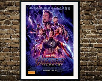 Avengers Endgame Movie Poster Multi Size Art High Quality Prints 