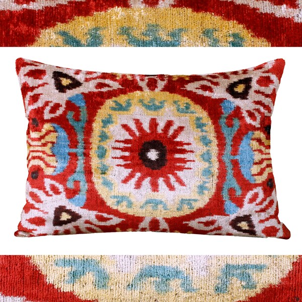 Outdoor Velvet Pillow Etsy UK