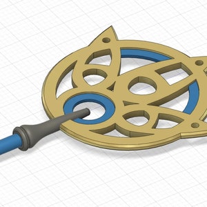 Yuna Staff - FFX - Final Fantasy - - STL Files for 3D Printing