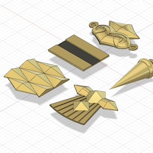 Fire Emblem - EDELGARD Accessoires - STL Files for 3D Printing -