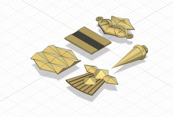 Fire Emblem - EDELGARD Accessoires - STL Files for 3D Printing -