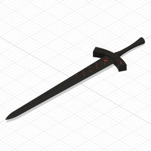 Excalibur Morgan - Fate - Sword - Saber Alter - STL Files for 3D Printing -