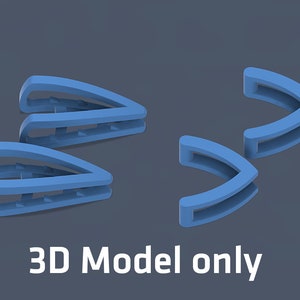 Zelda - Hairpin - Hairclip - STL Files for 3D Printing - 2 Versions