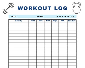 Simple exercise log clearance