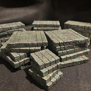 Jungle Ruins Basic Dungeon Tile Modular Set