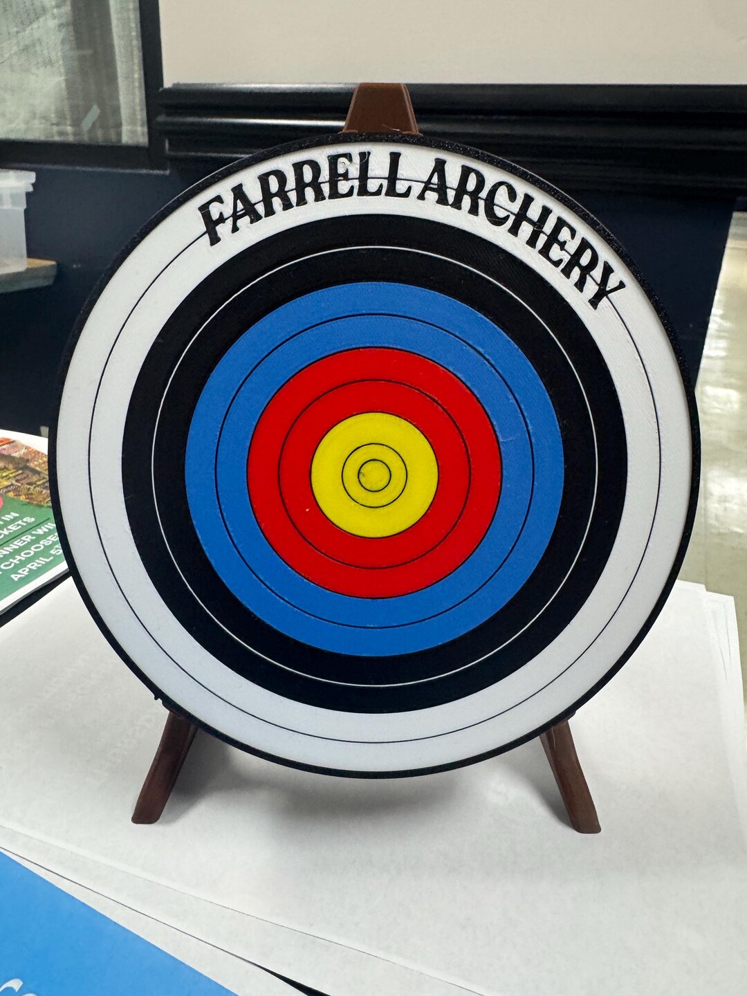 Farrell 3-D Printed Table Top Custom Archery Target With Stand - Etsy
