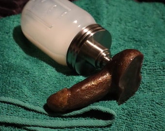 Hand wash, shower gel, shampoo dispenser, dick shape