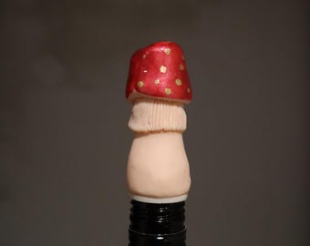 Mushroom Bottle Pourer