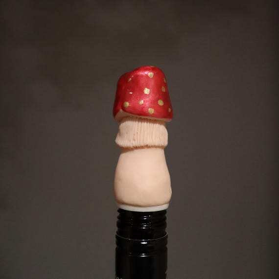 Mushroom Bottle Pourer