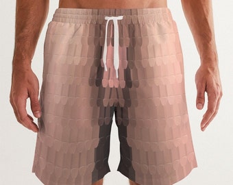 Men's Swim Trunk  Penis Pixels Swimming Trunks