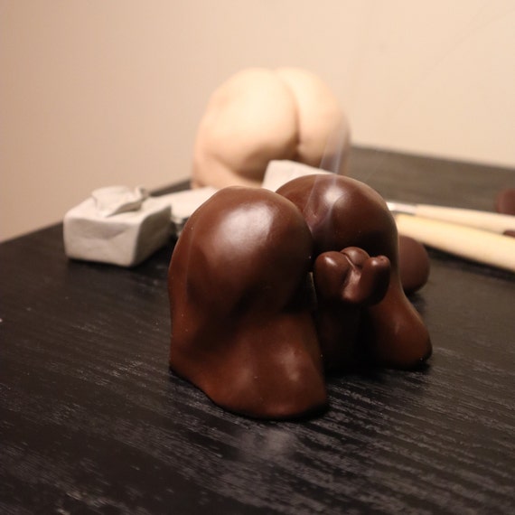 Butt Shape Incense Burner