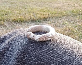 Silver Ring - Condom Shape
