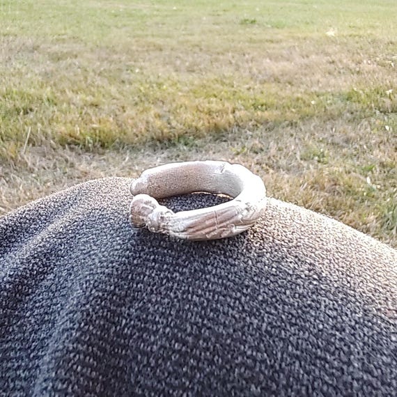Silver Ring - Condom Shape