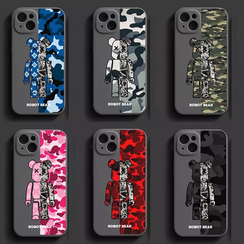  FANXI Bape Bear Phone Case for iPhone 11 - Shockproof