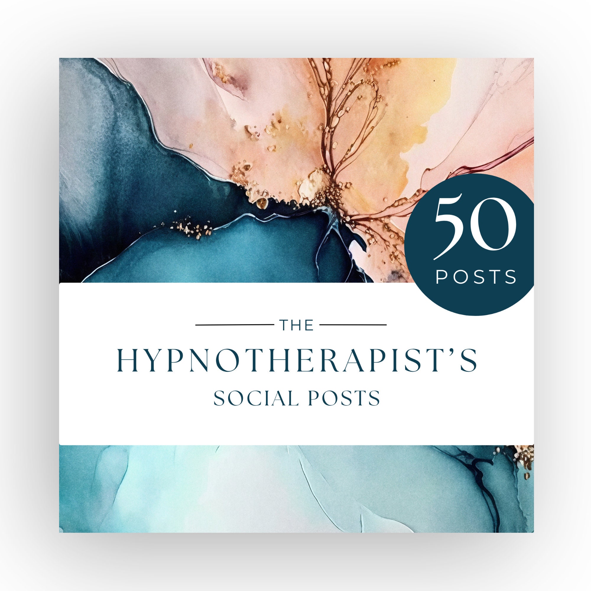 Hypnotherapy Insta Posts Canva Template, Hypnotherapist Instagram IG ...
