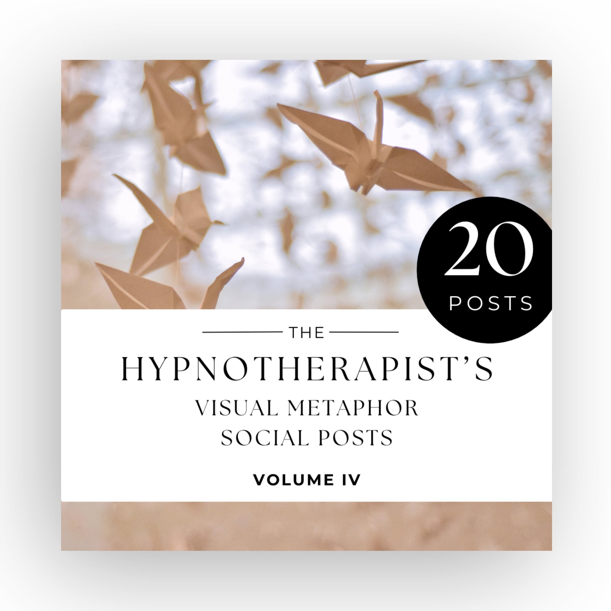 Inspirational Insta Posts for Hypnotherapists Visual Metaphor Canva ...