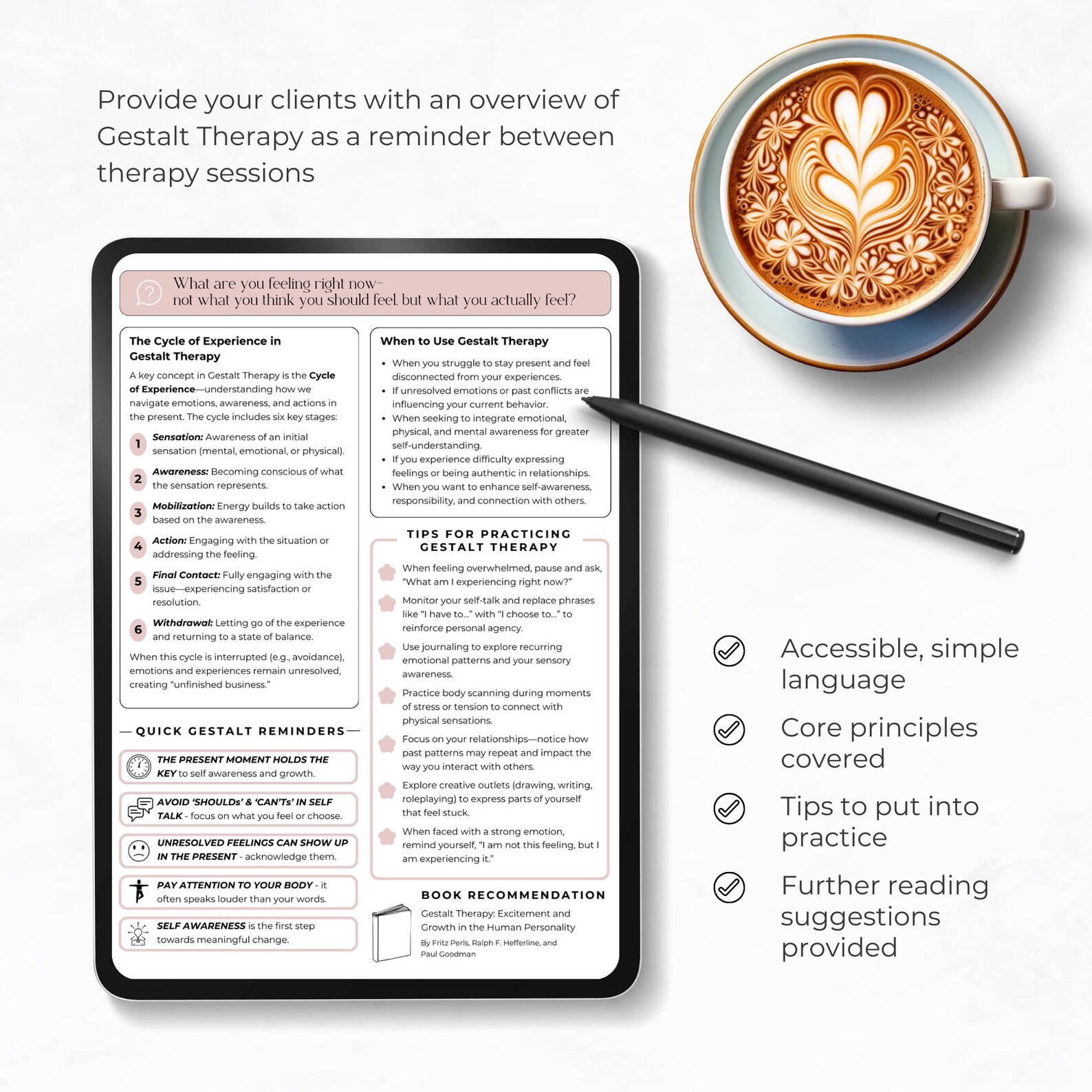 Gestalt Cheat Sheet Canva Template Client Handout Cheatsheet Gestalt ...