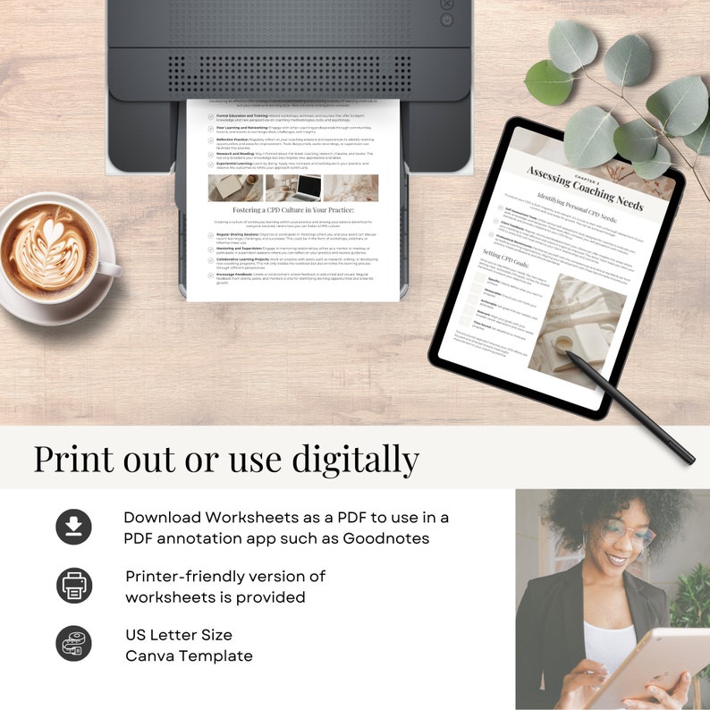 Coach CPD Guide Canva Template Freebie Lead Magnet Continuing ...