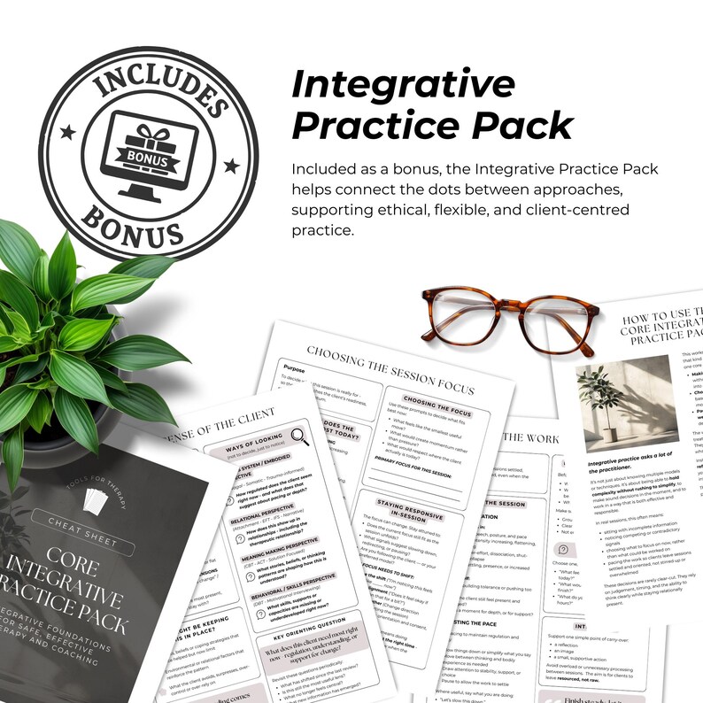 Trauma Informed Therapy Cheat Sheets Client Safe Integrative Practice ...