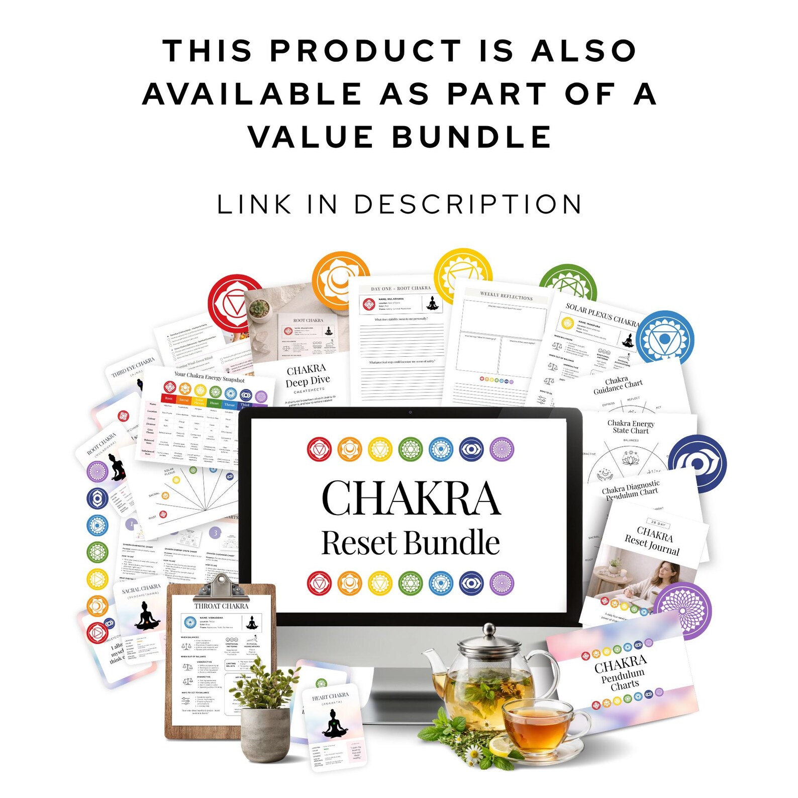 Chakra Cheatsheets Printable Energy Balancing Chakra Deep Dive ...