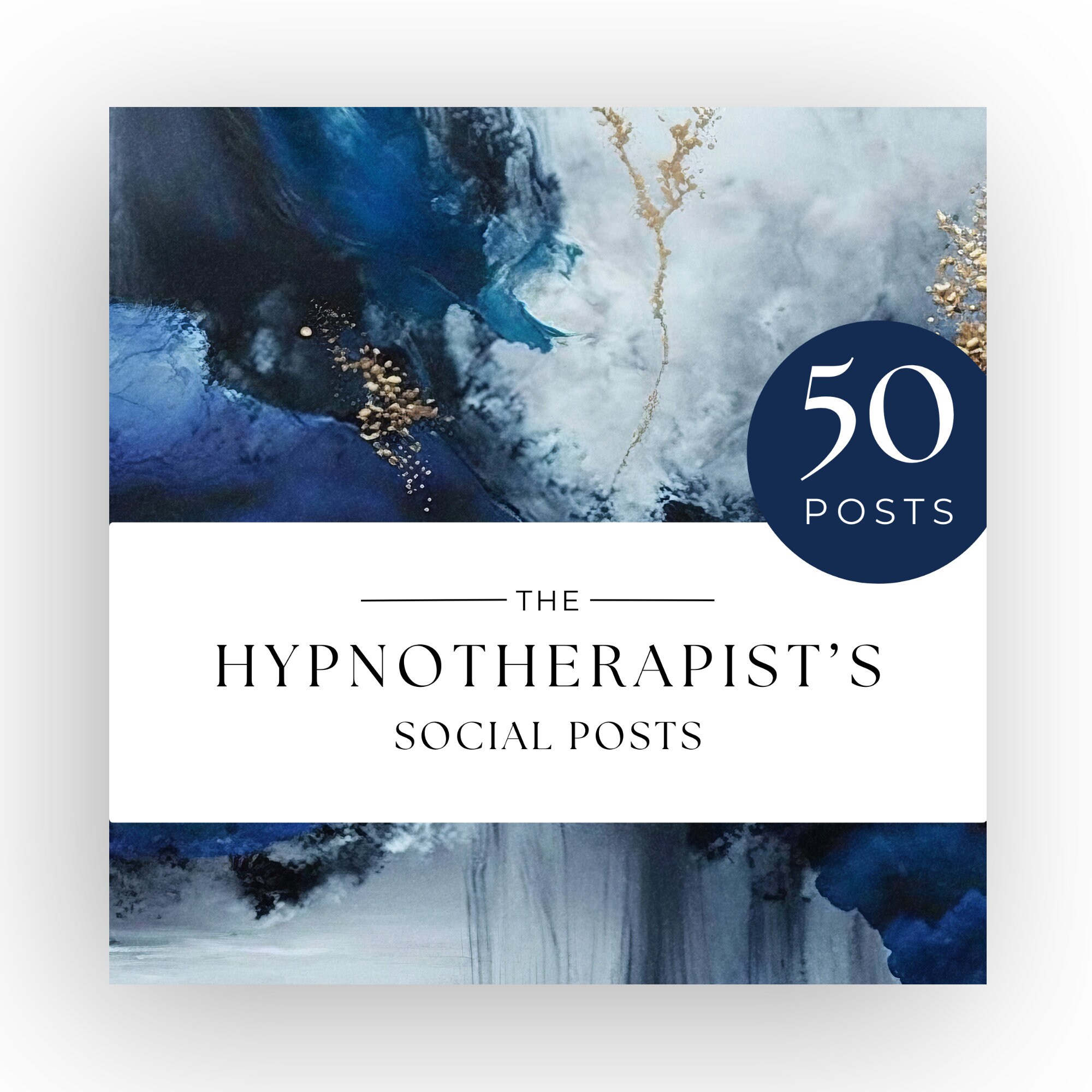 Hypnotherapy Insta Posts Canva Template, Hypnotherapist Instagram IG ...