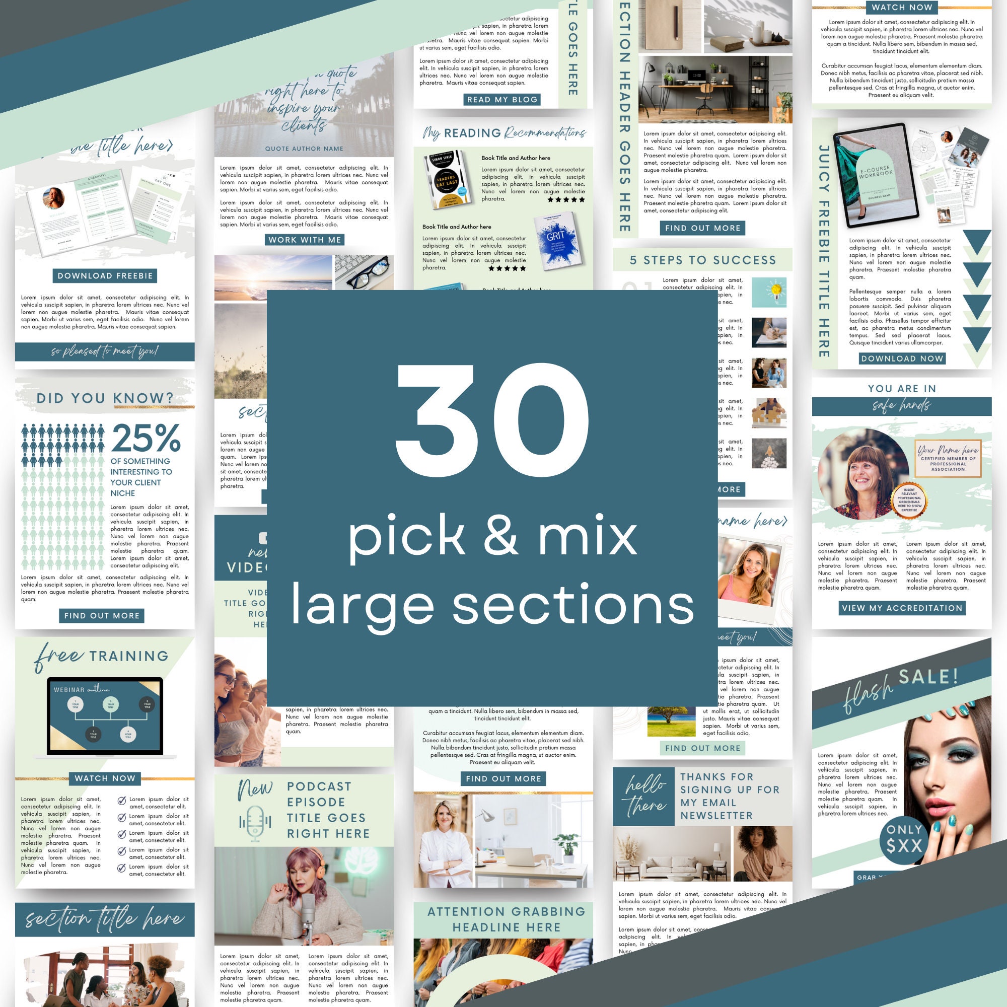 Canva Email Template Bundle Canva Template For Email Mailerlite Mailchimp Flodesk Others Canva Email Template Bundle Canva Template For Email Mailerlite Mailchimp Flodesk Others