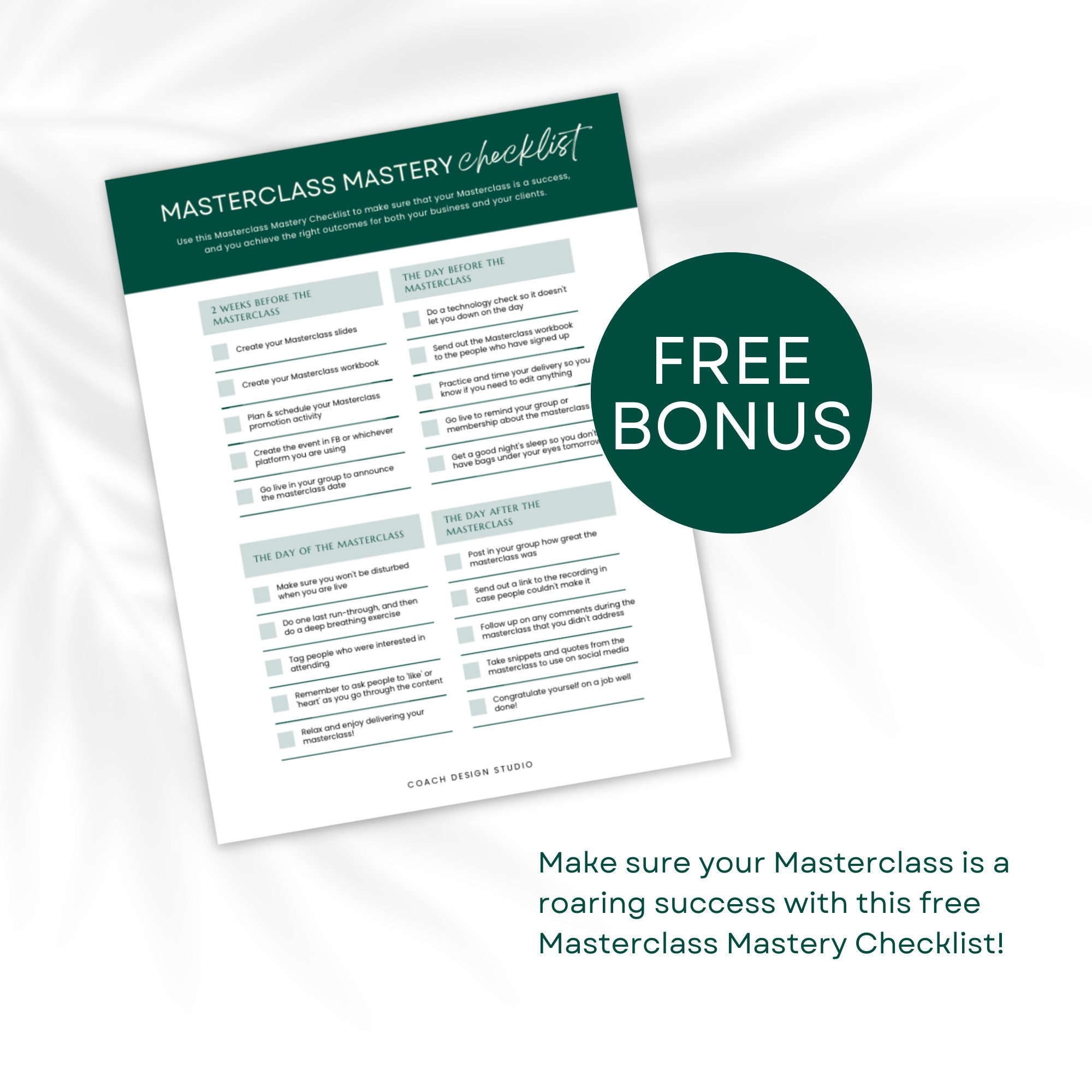 Masterclass Bundle CANVA TEMPLATE, Course Webinar Presentation ...