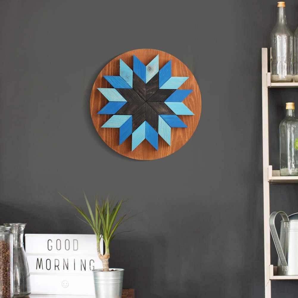 Kitchen Decor Small Wall Decor Geometric Wall Art Handcrafted Wall Art ...