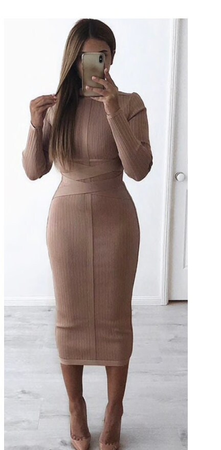 Black Bandage Dress - Etsy