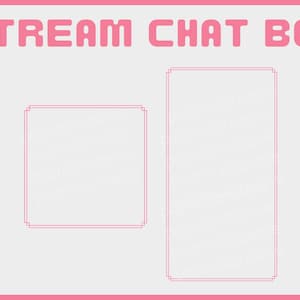 Twitch Chat Box Overlay | Pink Twitch Overlay | Chat Stream | Twitch Theme | Twitch Overlay | Chatbox Overlay | Pastel Overlay | Stream
