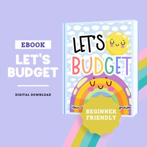 Printable Budget Book: Undated Monthly Planner, Debt Tracker (Digital Download)