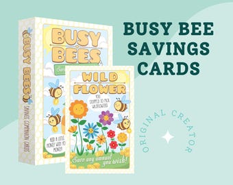 Busy BEES Savings Challenge Playing Cards ORIGINAL Companion Game