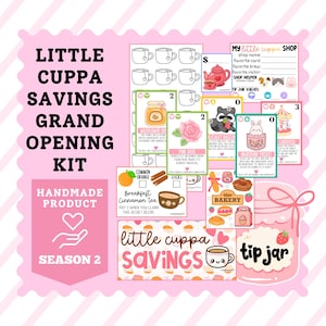 Tea Shop Savings Card Game | Grand Opening Starter Kit & Deck