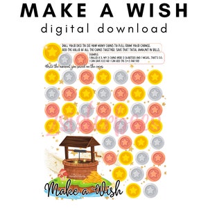 Make a Wish Dice Game | Cash Envelope Savings Challenge