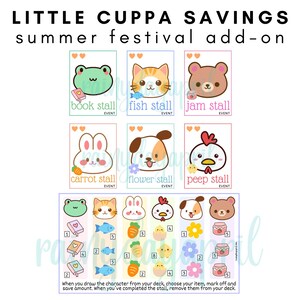 Evenement Zomerfestivalkaarten Extra | Little Cuppa Spaartheewinkel | Digitale download