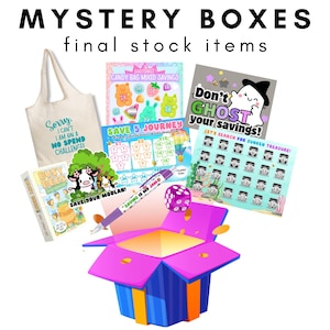 Mysteryboxen sparen | Spelletjes, kaarten, boeken, mappen en meer!