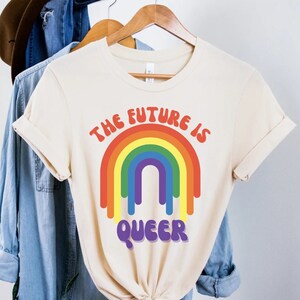 The Future Is Queer TShirt, LGBTQ Geschenk, Pride Month Shirt, Queer Outfit, The Future is Queer Shirt, Gay Pride Shirt, Lesbisches Shirt
