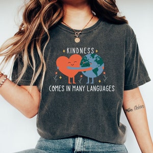 Comfort Colors ESL Teacher Shirt, ESL Teacher TShirt, ESL Gift, English Teacher, Bilingual Teacher, Spanish Teacher, Esol Teacher, Ell, Enl