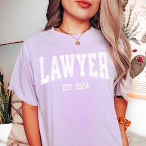 Lawyer Shirt, Lawyer Tshirt, Lawyer Gift, Attorney Shirt, Law Student, New Lawyer Shirt, Funny Lawyer Shirt, Retro Lawyer, Law School Era