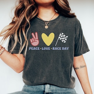 Camisa do dia da corrida, se você não for o primeiro, você é a última camisa, camisa de amante de corrida, camiseta de corrida, camisa de vida de corrida, amante de carros de corrida, camisa de corrida engraçada